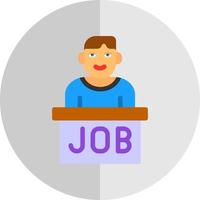 Job Vector Icon Design