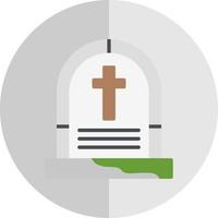 diseño de icono de vector funerario