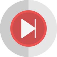 Next Button Vector Icon Design