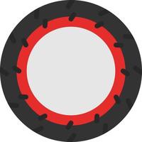 Tyre Vector Icon Design