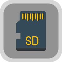 Sd Card Vector Icon Design