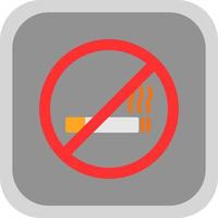 No Smoking Vector Icon Design