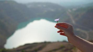 Beautiful seascape. Amazing composition of nature with mountains and cliffs. video