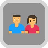 Couple Vector Icon Design