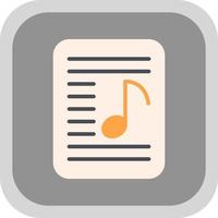 Playlist Vector Icon Design