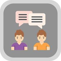 Conversation Vector Icon Design