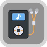 diseño de icono de vector de mp3