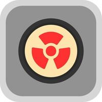 Radioactivity Vector Icon Design