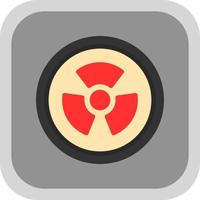 Radioactivity Vector Icon Design