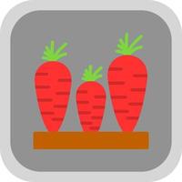 diseño de icono de vector de zanahorias