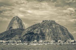 Pan de Azúcar panorama pao de acucar río de janeiro brasil. foto