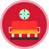 Waiting Area Vector Icon Design