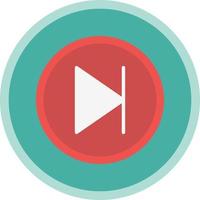 Next Button Vector Icon Design