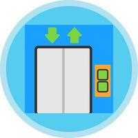 Lift Vector Icon Design