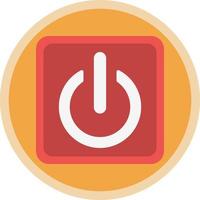 Power Button Vector Icon Design