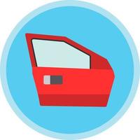 Car Door Vector Icon Design