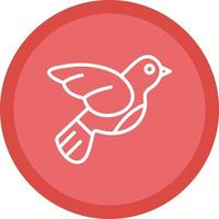 Dove Vector Icon Design