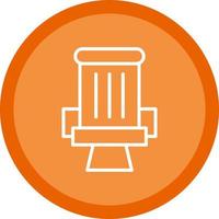 diseño de icono de vector de asiento