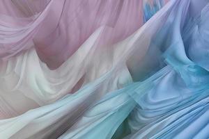 Decorative Pastel Satin Texture for Artistic Background Designs photo