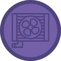 Cooling System Vector Icon Design