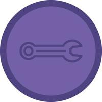 Spanner Vector Icon Design