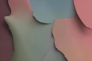 Artistic Textile Design in Light Pastel Colors photo