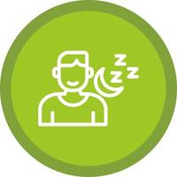 Narcolepsy Vector Icon Design