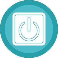 Power Button Vector Icon Design