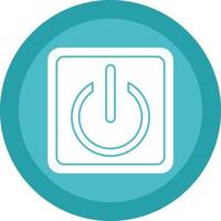 Power Button Vector Icon Design