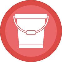 Bucket Vector Icon Design