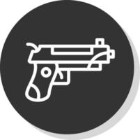 diseño de icono de vector de armas