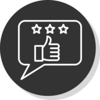 Good Feedback Vector Icon Design