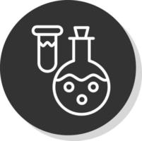 Chemical Analysis Vector Icon Design