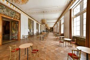 July 13, 2021 - Vienna, Austria, Interior of Vienna State Opera House. Wiener Staatsoper produces 50-70 operas and ballets in about 300 performance per year. photo