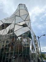 Headquarters of the Department of Health of the Basque Government in Bilbao, Spain. Known as the hundred faces building. photo