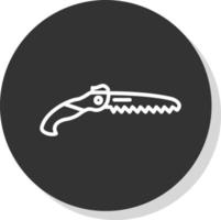 Sawing Vector Icon Design