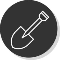 Shovel Vector Icon Design