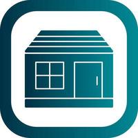 Shed Vector Icon Design