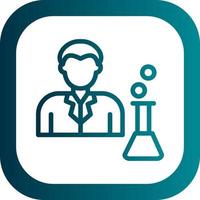 Lab Technician Vector Icon Design