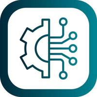 Deep Learning Vector Icon Design