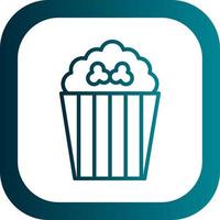 Pop Corn Vector Icon Design