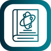 Science Book Vector Icon Design