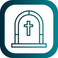 Funeral Vector Icon Design