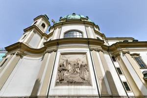 St. Peter's Catholic Church  Peterskirche  on Graben street in Vienna, Austria photo