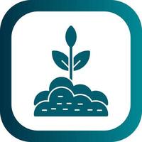 Sprout Vector Icon Design