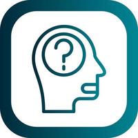 Alzheimer Vector Icon Design