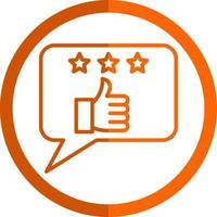 Good Feedback Vector Icon Design