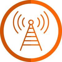 Broadcasting Vector Icon Design