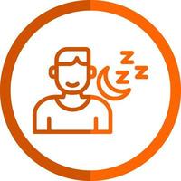 Narcolepsy Vector Icon Design