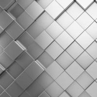 Futuristic and technological hexagonal background. 3d rendering photo